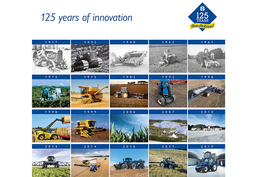 NEW HOLLAND AGRICULTURE ОТМЕЧАЕТ СВОЕ 125-ЛЕТИЕ